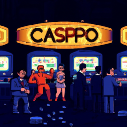 Crypto Casino with everyone having fun